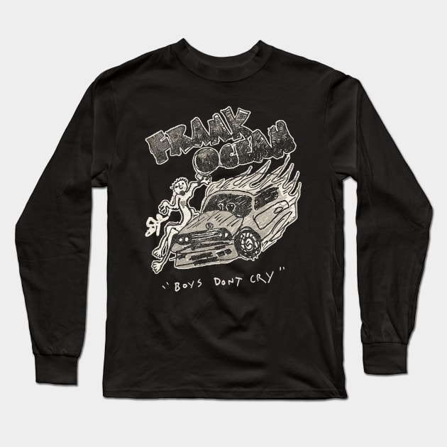 Frank Boys Dont Cry Long Sleeve T-Shirt by nikalassjanovic